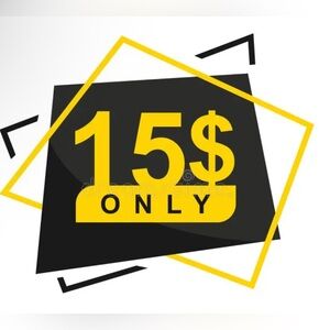 Newly Discounted Items!! ONLY $15 Now!